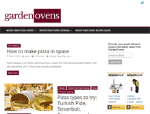 Tablet Screenshot of gardenovens.co.uk